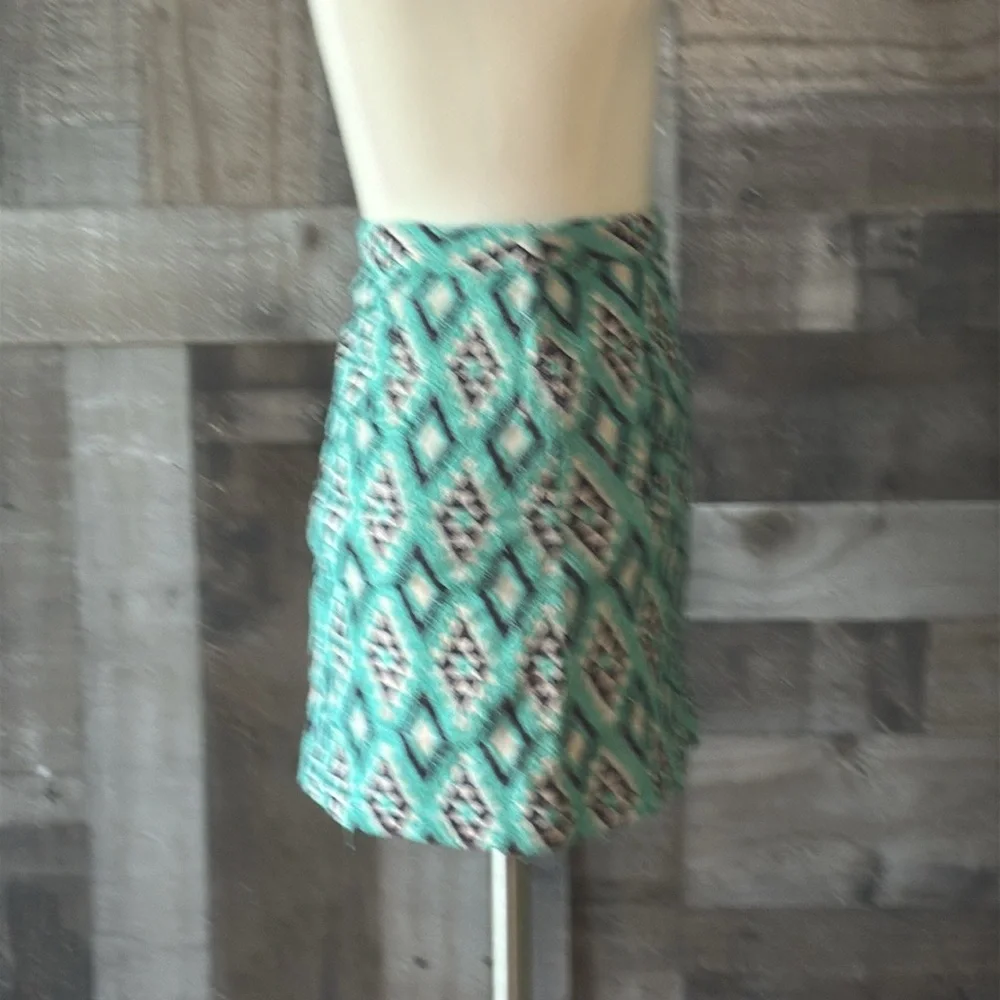 Lovemarker mini skirt small festival boho chic diamond embroidery Mermaidcore